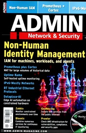 Admin Magazine (UK) omslag