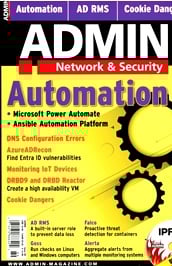 Admin Magazine (UK) omslag
