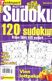 Allt Om Sudoku omslag