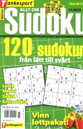 Allt Om Sudoku omslag