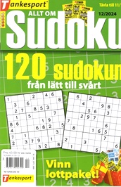 Allt Om Sudoku omslag