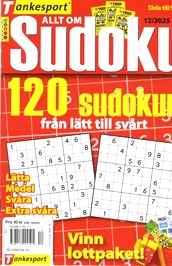 Allt Om Sudoku omslag
