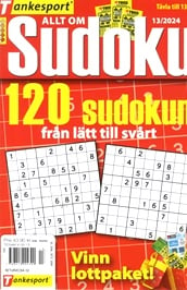 Allt Om Sudoku omslag