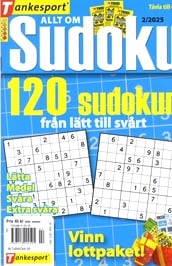 Allt Om Sudoku omslag