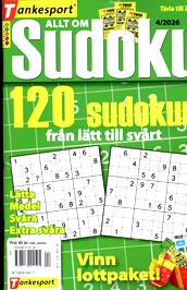 Allt Om Sudoku omslag