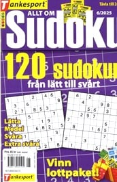Allt Om Sudoku omslag