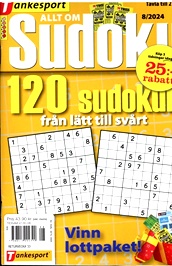 Allt Om Sudoku omslag