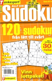 Allt Om Sudoku omslag
