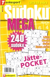 Allt Om Sudoku Mega omslag