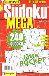 Allt Om Sudoku Mega omslag