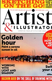 Artists & Illustrators (UK) omslag