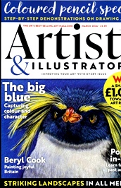 Artists & Illustrators (UK) omslag