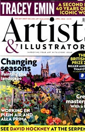 Artists & Illustrators (UK) omslag