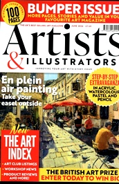 Artists & Illustrators (UK) omslag
