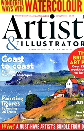 Artists & Illustrators (UK) omslag