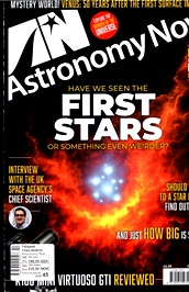 Astronomy Now (UK) omslag