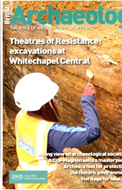 British Archaeology (UK) omslag