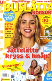 Buslätta Korsord omslag