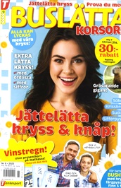 Buslätta Korsord omslag