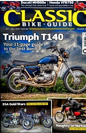 Classic Bike Guide-cbg (UK) omslag