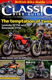 Classic Bike Guide-cbg (UK) omslag