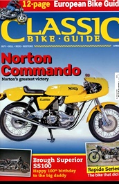 Classic Bike Guide-cbg (UK) omslag