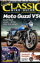 Classic Bike Guide-cbg (UK) omslag
