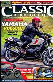 Classic Bike Guide-cbg (UK) omslag