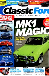 Classic Ford Magazine (UK) omslag