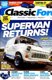 Classic Ford Magazine (UK) omslag