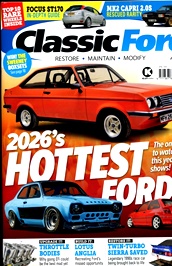 Classic Ford Magazine (UK) omslag