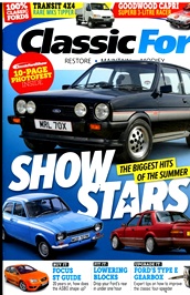 Classic Ford Magazine (UK) omslag