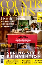Country Homes & Interiors (UK) omslag