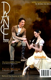 Dance Europe (UK) omslag