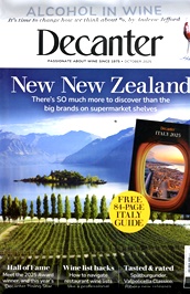 Decanter (UK) omslag