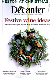 Decanter (UK) omslag