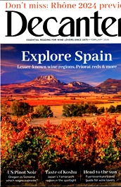 Decanter (UK) omslag