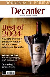 Decanter (UK) omslag