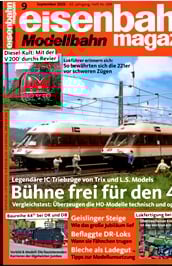 Eisenbahn Magazine (DE) omslag