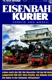 Eisenbahnkurier (DE) omslag
