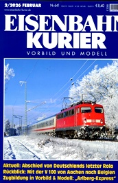 Eisenbahnkurier (DE) omslag