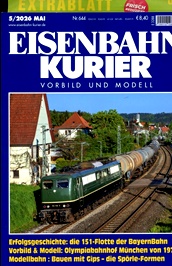 Eisenbahnkurier (DE) omslag