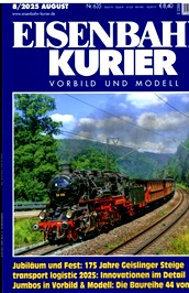 Eisenbahnkurier (DE) omslag