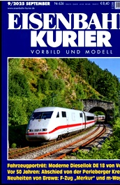 Eisenbahnkurier (DE) omslag