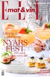 ELLE mat & vin omslag