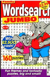 Family Wordsearch Jumb (UK) omslag