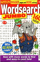 Family Wordsearch Jumb (UK) omslag
