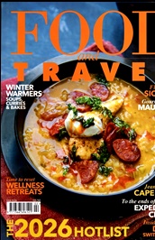 Food And Travel (UK) omslag