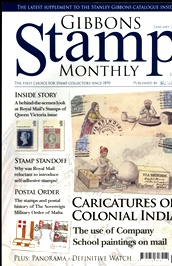 Gibbons Stamp Monthly (UK) omslag