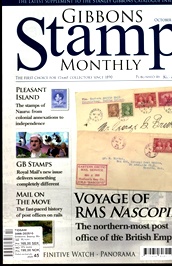 Gibbons Stamp Monthly (UK) omslag